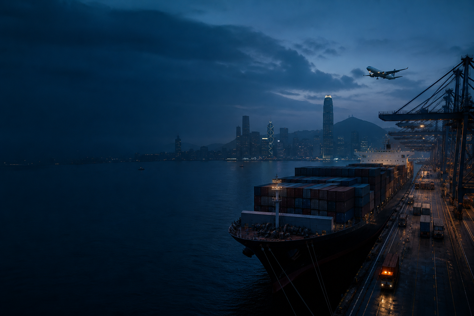Hong Kong cargo gateway